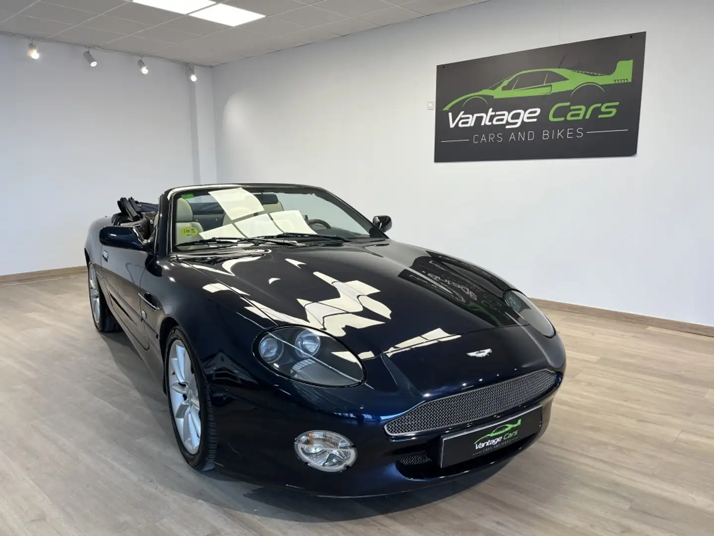 Aston Martin DB7 Vantage Volante 5.9 Bleu - 2