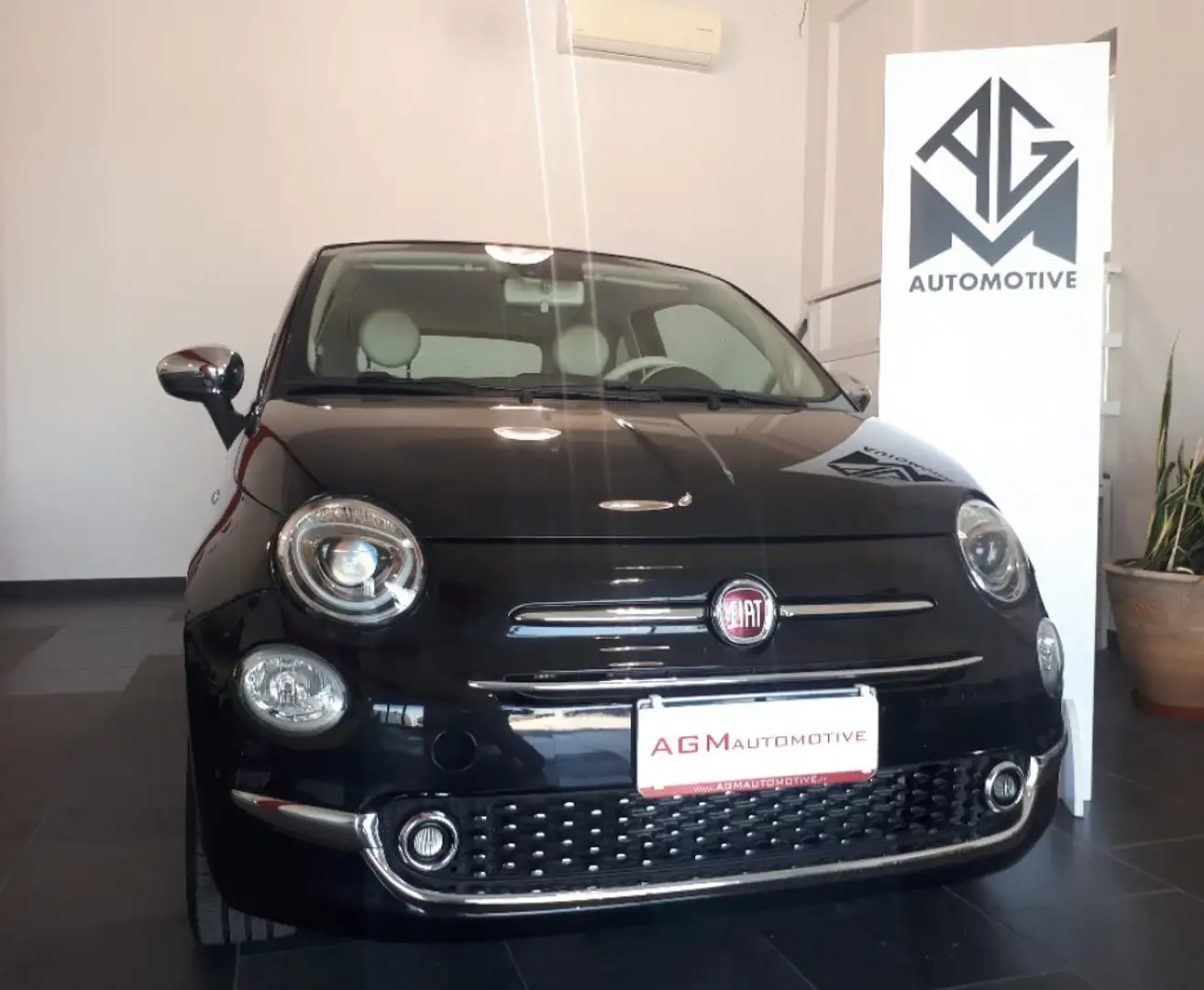 Fiat 500C Cabrio 1.0 Hybrid Lounge - 2900KM!!!! - Navig Nero - 1
