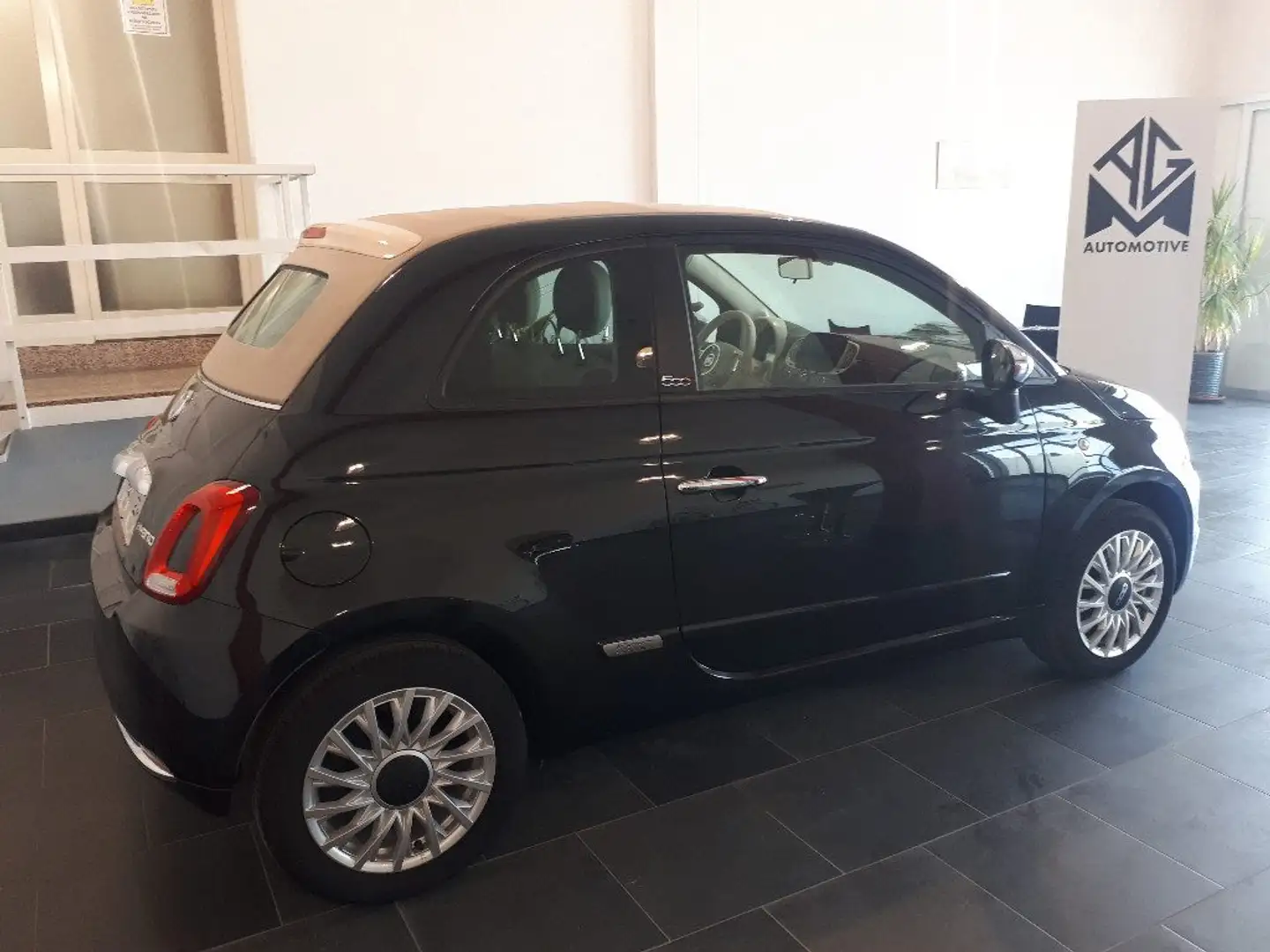 Fiat 500C Cabrio 1.0 Hybrid Lounge - 2900KM!!!! - Navig Nero - 2