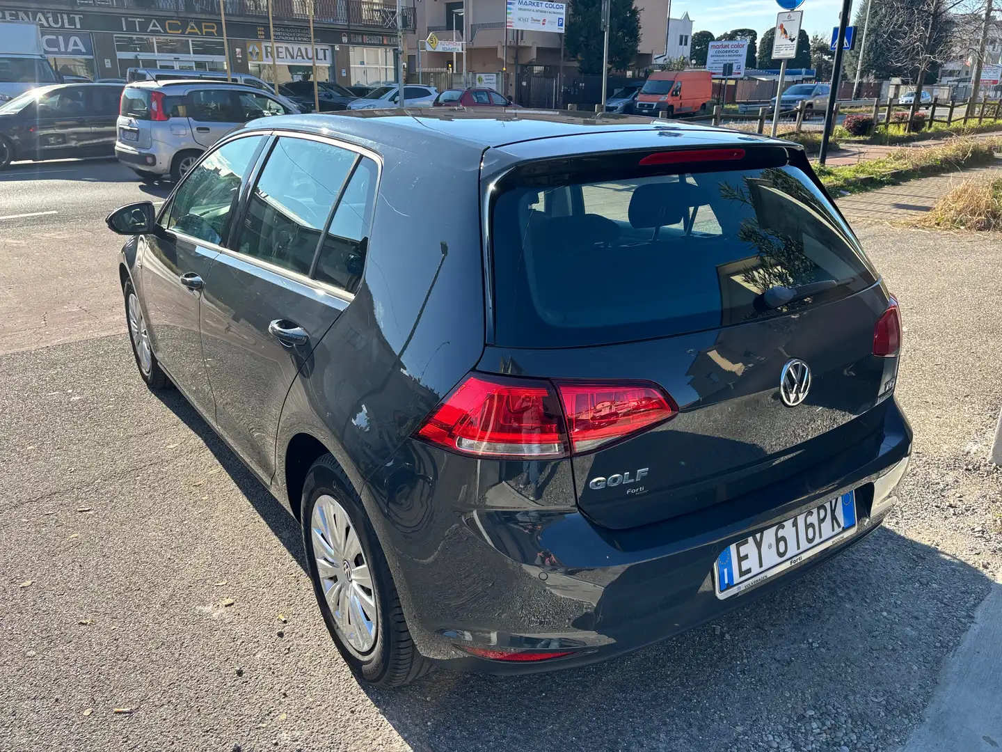 Volkswagen Golf 5p 1.4 tgi Highline Grigio - 2