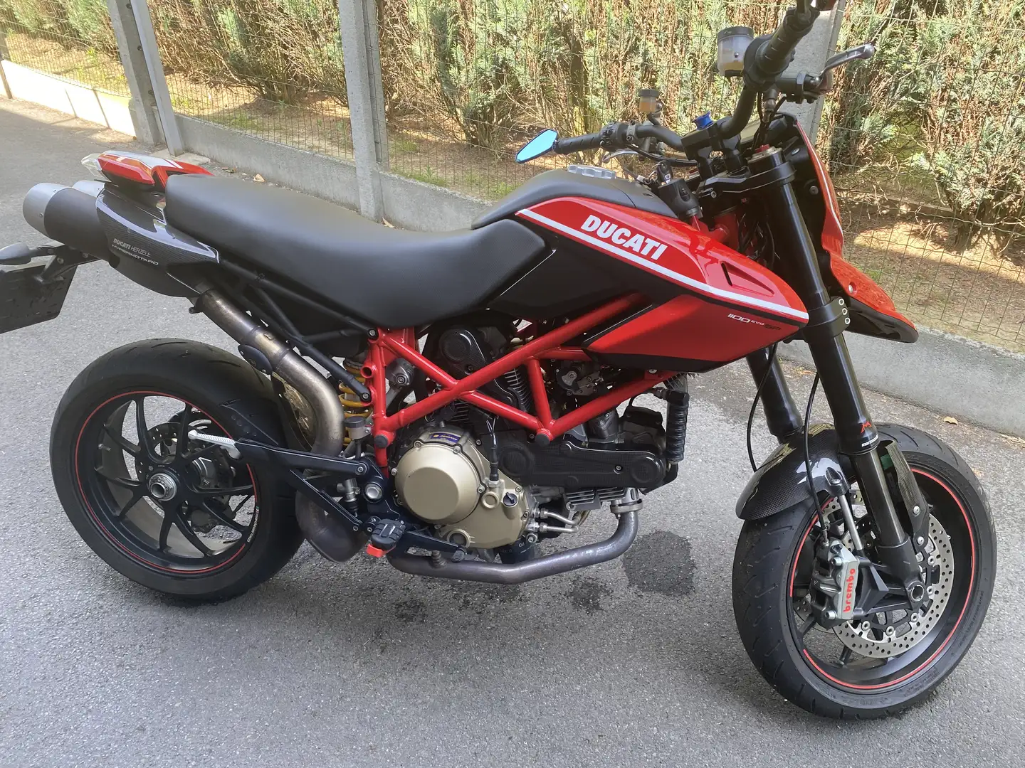 Ducati Hypermotard 1100 Evo Sp Rouge - 1