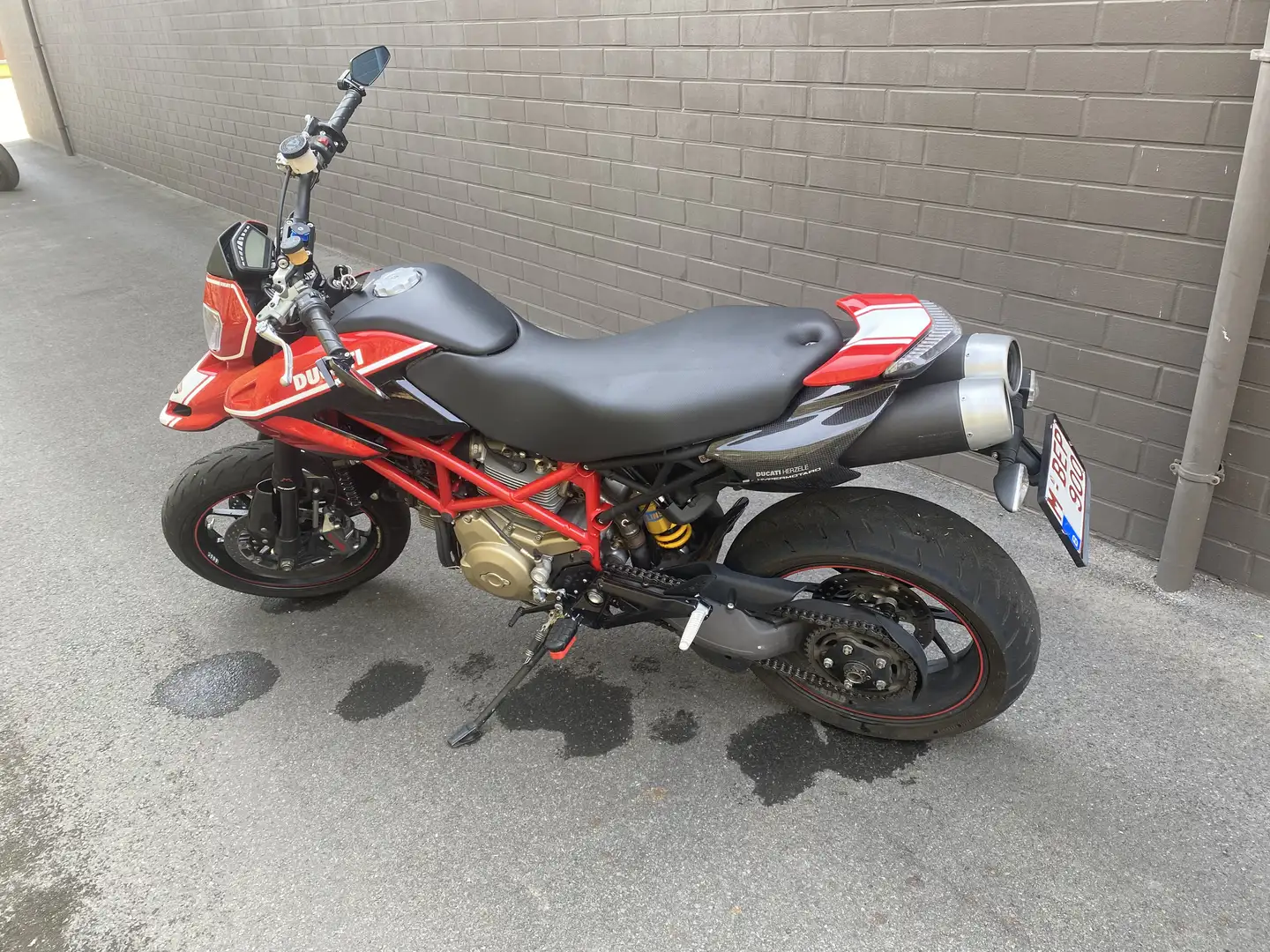 Ducati Hypermotard 1100 Evo Sp Rouge - 2