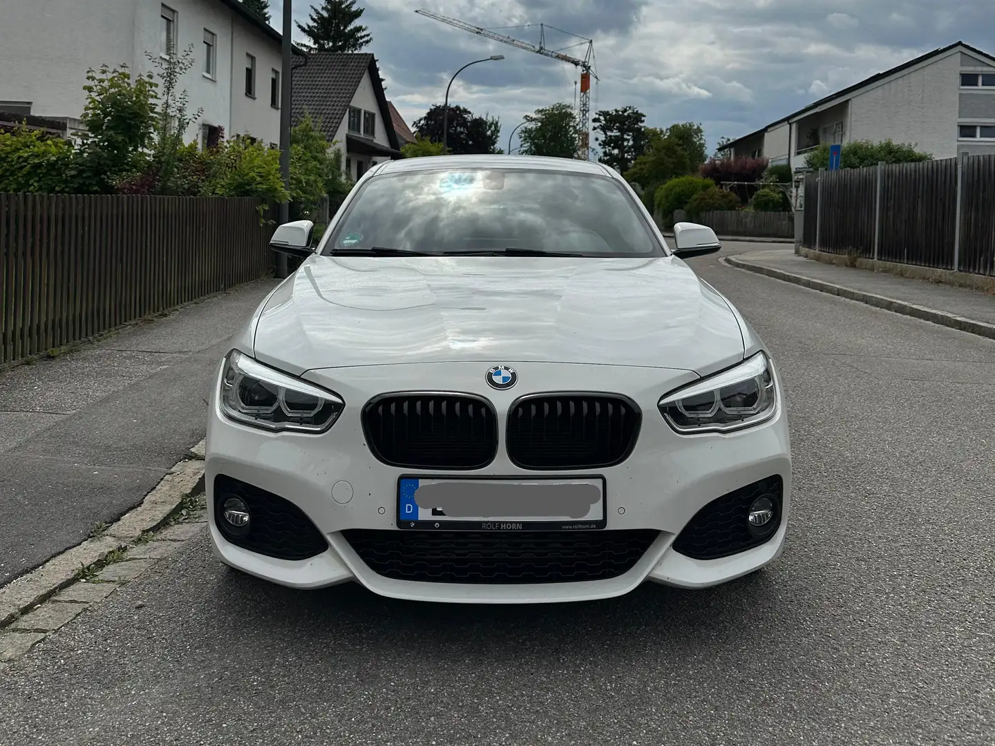 BMW 120 120d Aut. M Sport Weiß - 1