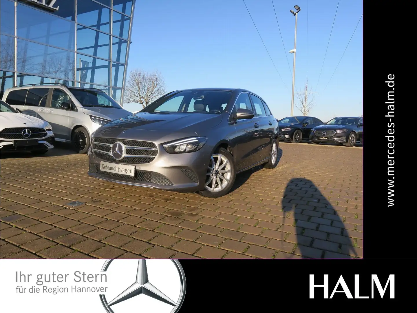 Mercedes-Benz B 180 d Progressive AHK 7G-DCT LED Scheinwerfer Grau - 1