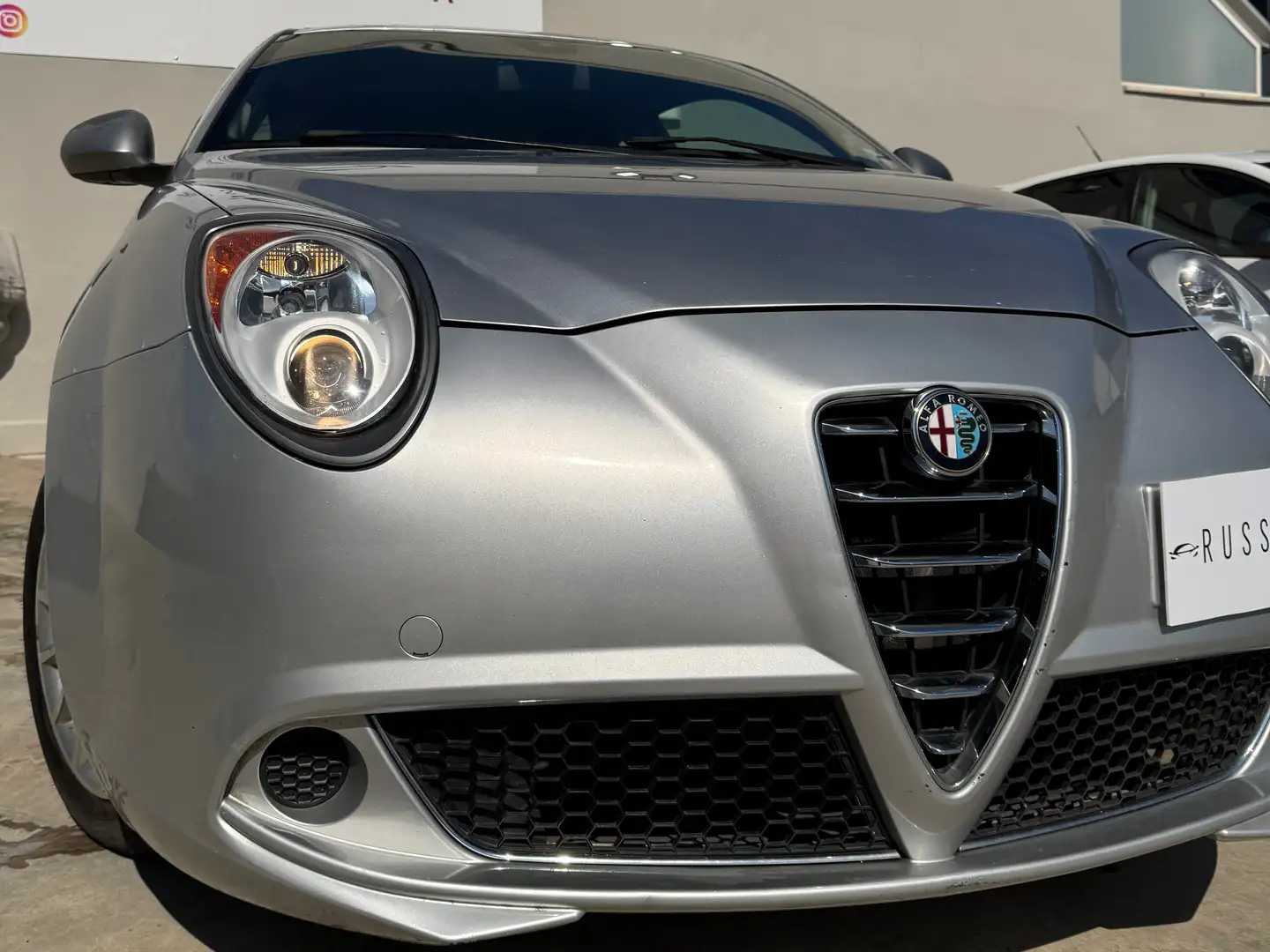 Alfa Romeo MiTo MiTo 2008 1.4 Distinctive sport pack s Silber - 2