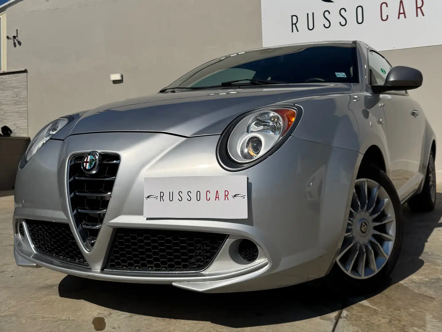 Alfa Romeo MiTo MiTo 2008 1.4 Distinctive sport pack s Silber - 1