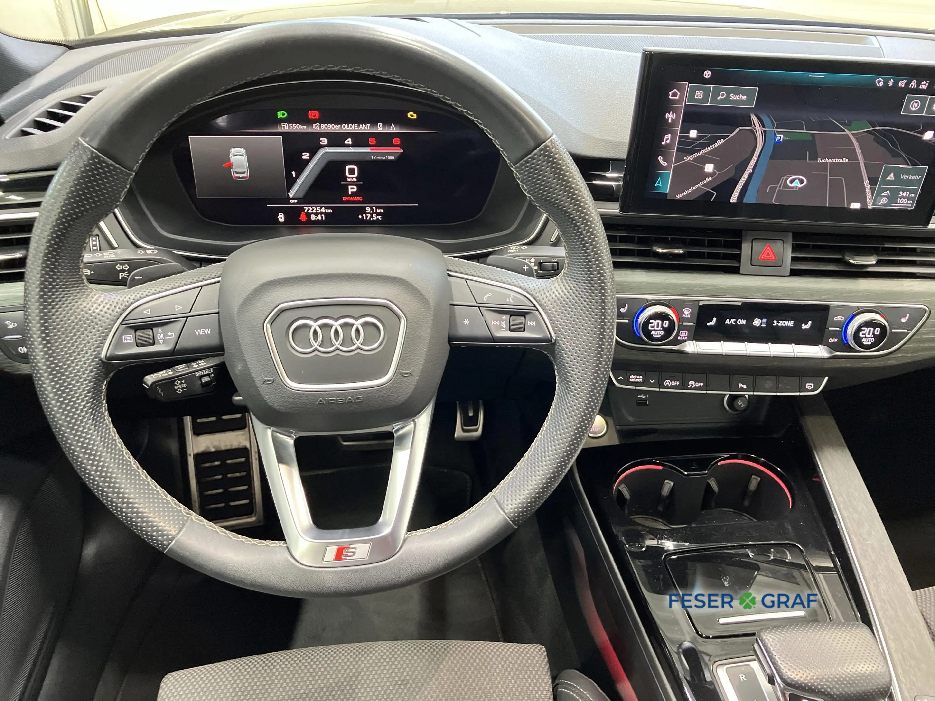Audi A5 Sportback S line 40 TDI qu. HUD ACC RFK Navi — photo 7