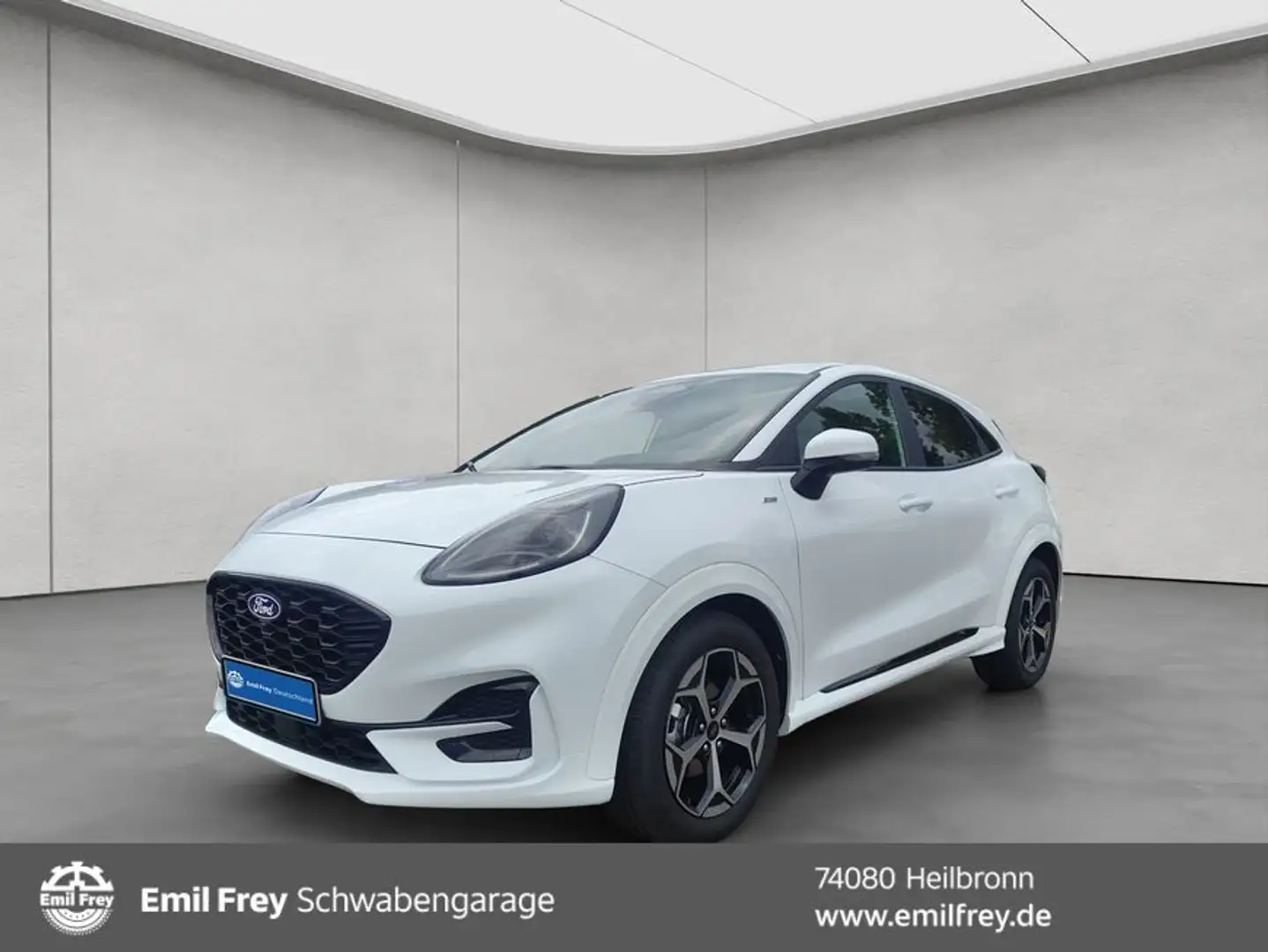 Ford Puma 1.0 EcoBoost Hybrid ST-LINE Blanc - 1