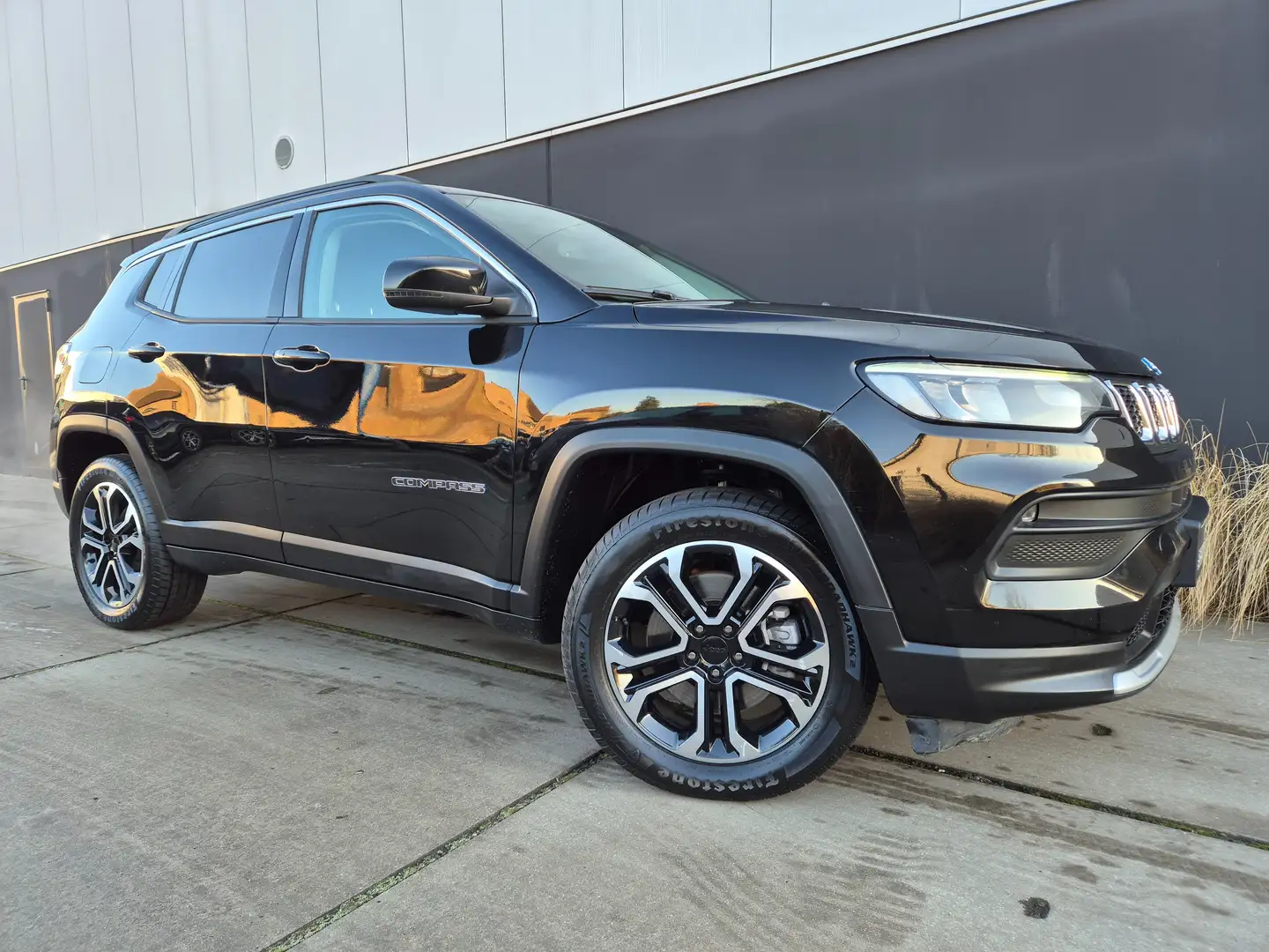 Jeep Compass 1.3 Turbo eAWD PHEV*AUT.*LIMITED*DEELLEDER*CAMERA* Noir - 1