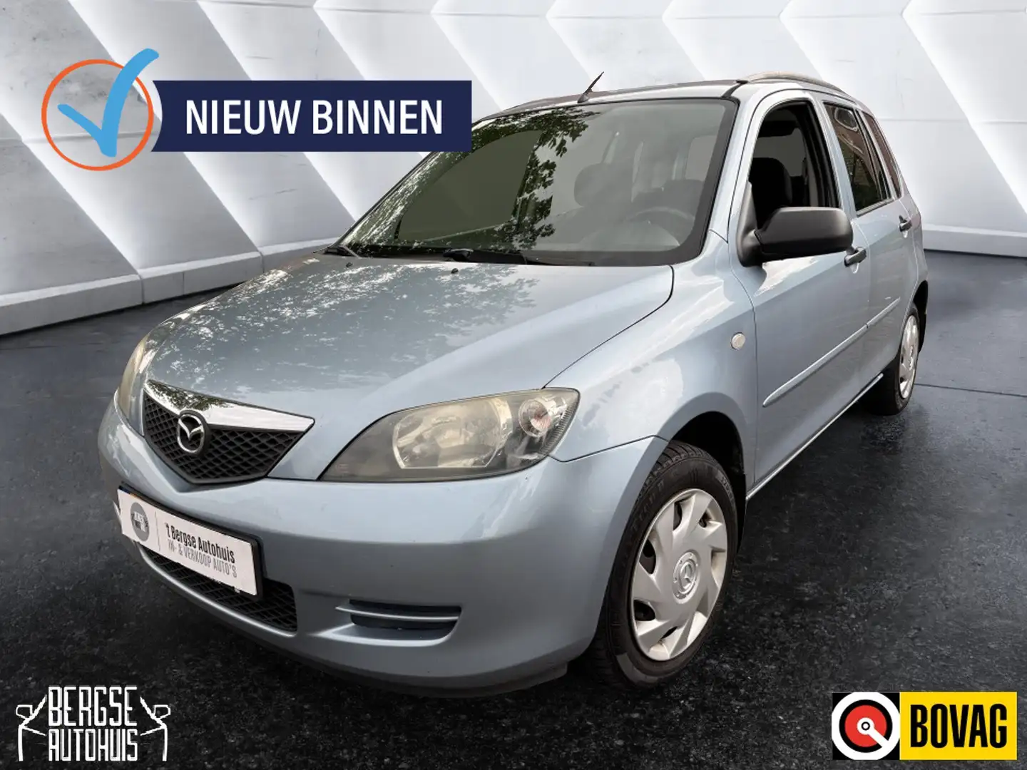 Mazda 2 1.4 Exclusive Airco Inruilknaller! Bleu - 1