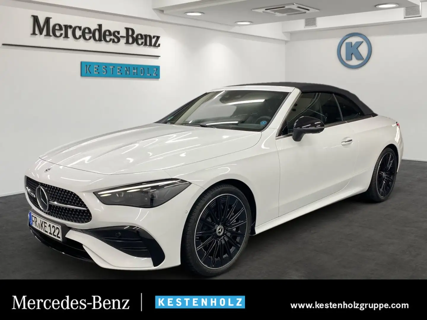Mercedes-Benz CLE 450 Cabrio 4Matic AMG+HUD+360°+BURMESTER Weiß - 1