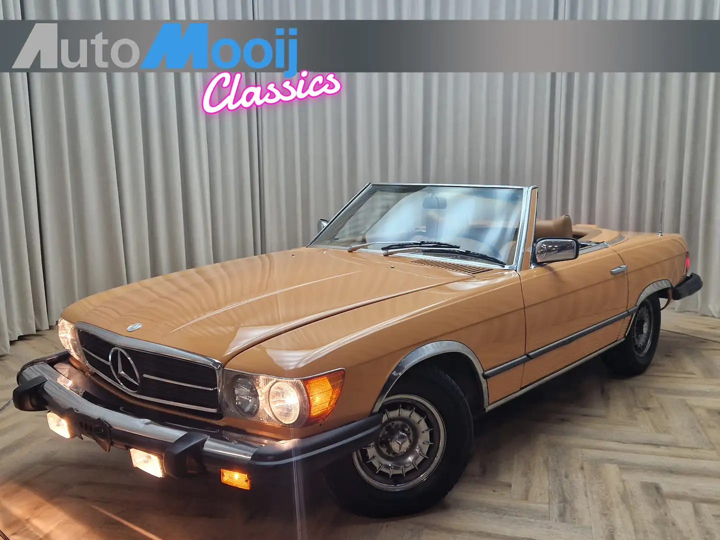 Mercedes-Benz SL 450 SL Roadster *Original Blue Plate* *INCL HARDTOP* 1 Bej - 1
