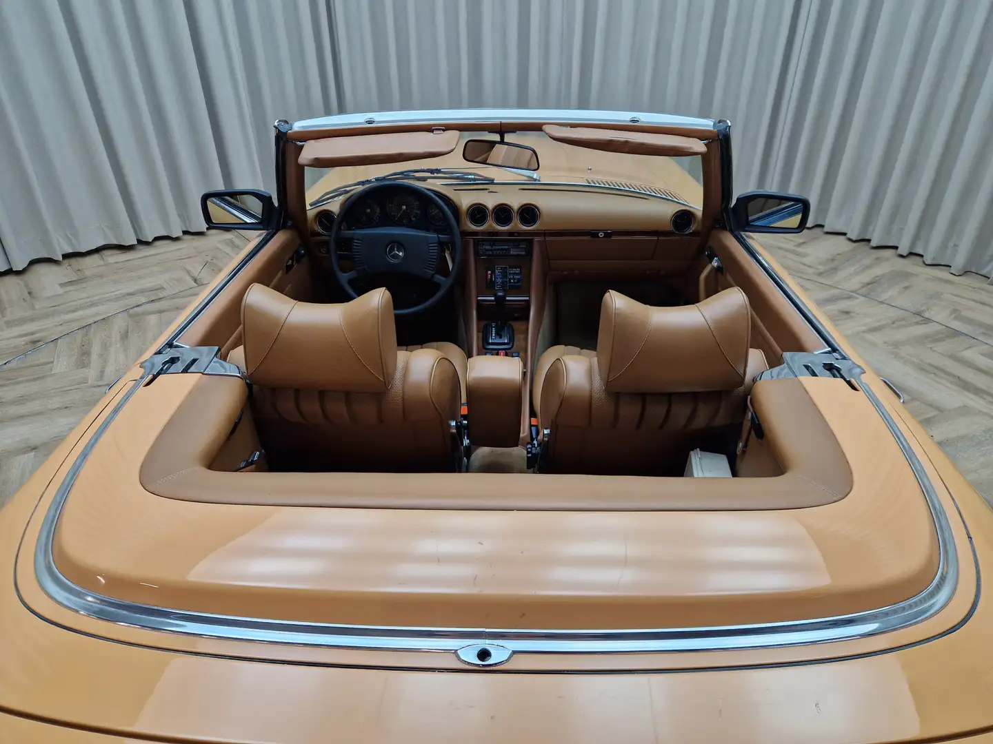 Mercedes-Benz SL 450 SL Roadster *Original Blue Plate* *INCL HARDTOP* 1 Bej - 2