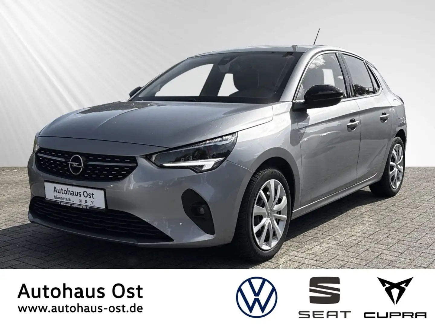 Opel Corsa F 1.2 Turbo Elegance Klima Rückfahrkamera Silber - 1