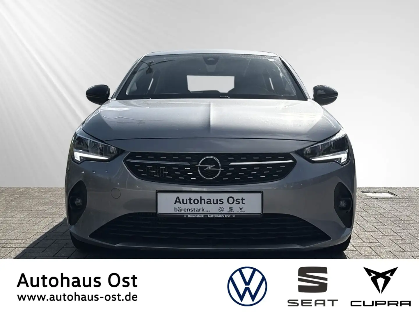 Opel Corsa F 1.2 Turbo Elegance Klima Rückfahrkamera Silber - 2