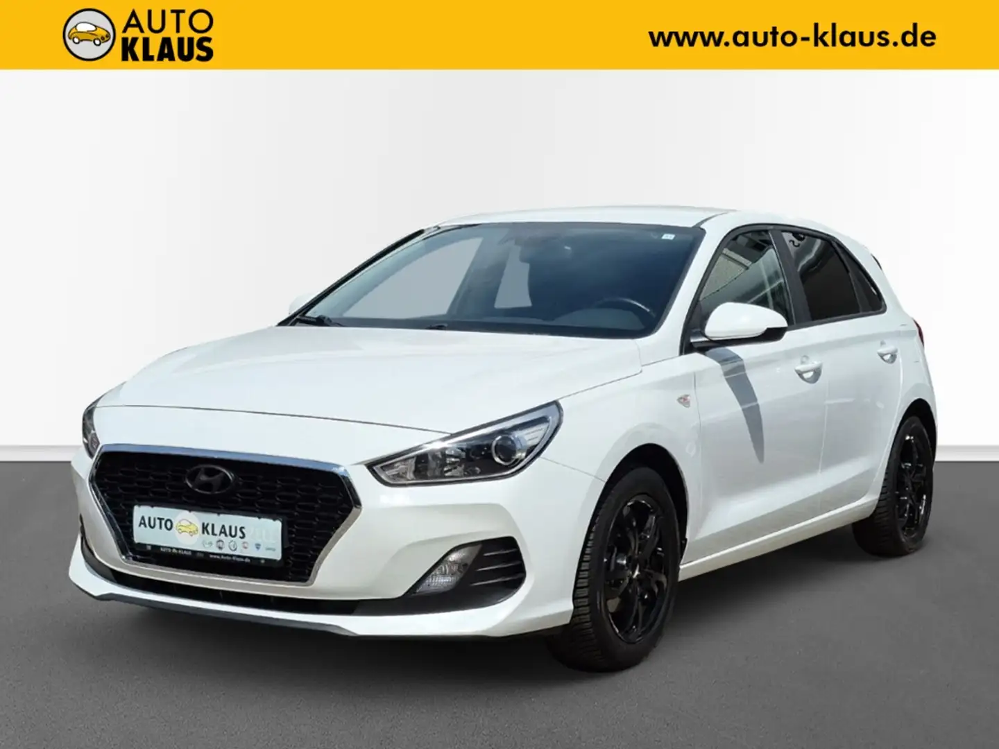 Hyundai i30 1.4 Pure Klimaanlage Fernlichtauto. Tempo Weiß - 1