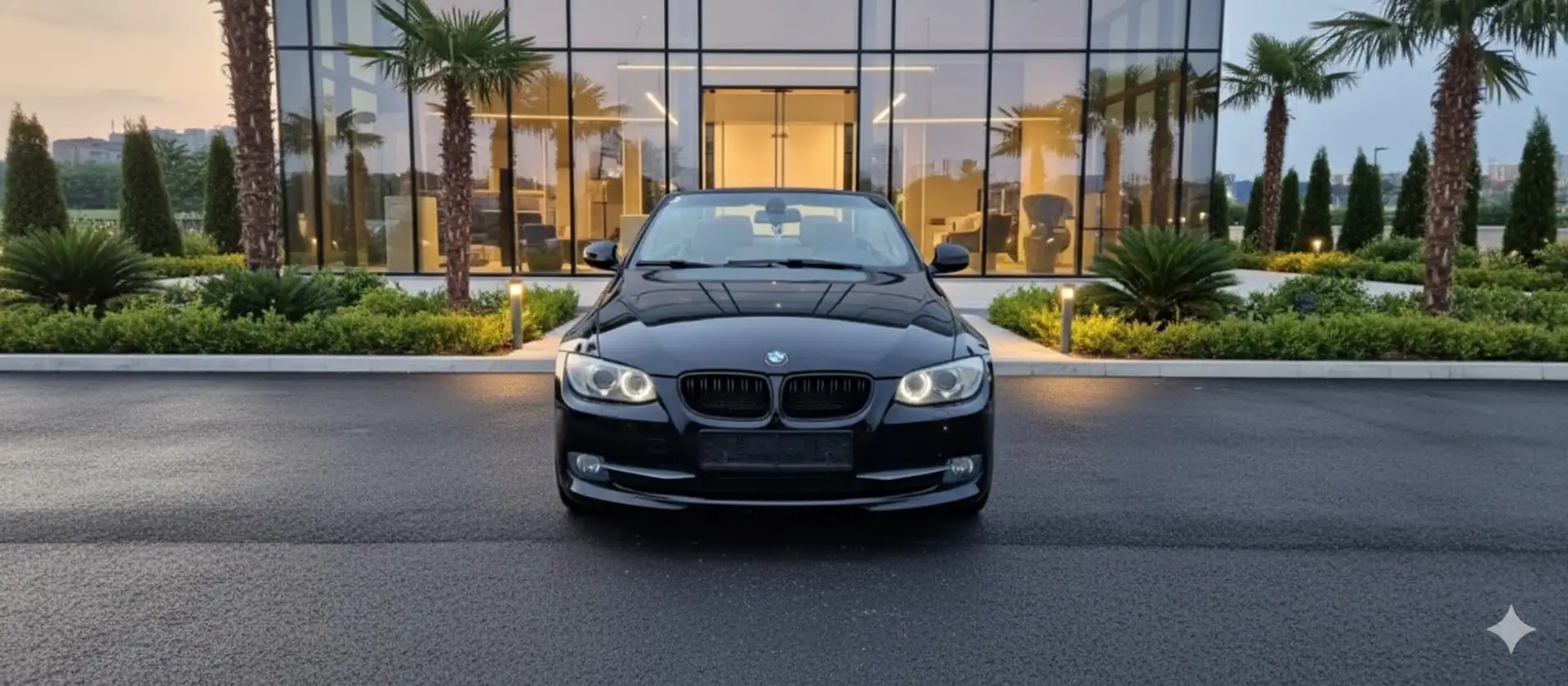 BMW 318 318i Cabrio Schwarz - 1