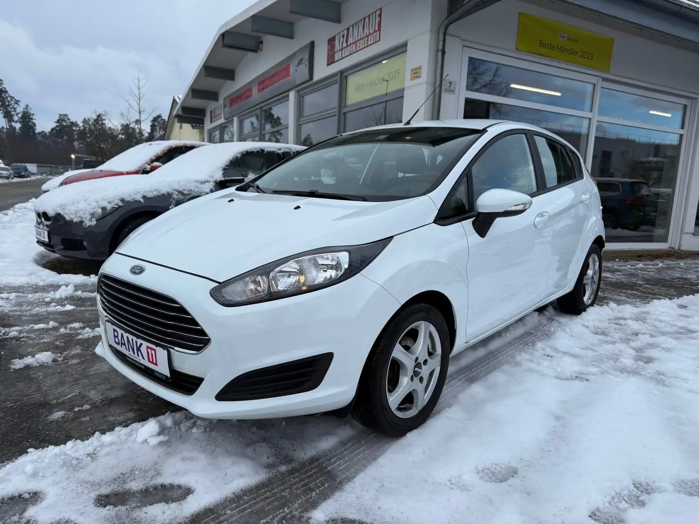 Ford Fiesta Trend - 1. Hand - TÜV Neu - Original 49.000km - Blanc - 1