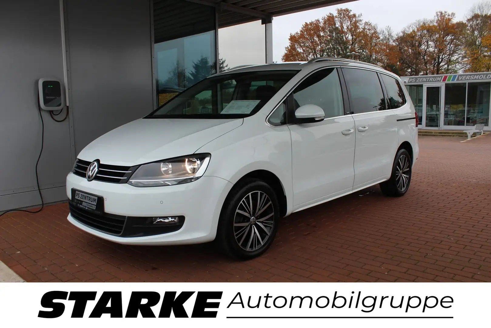 Volkswagen Sharan 2.0 TDI DSG Comfortline Weiß - 1