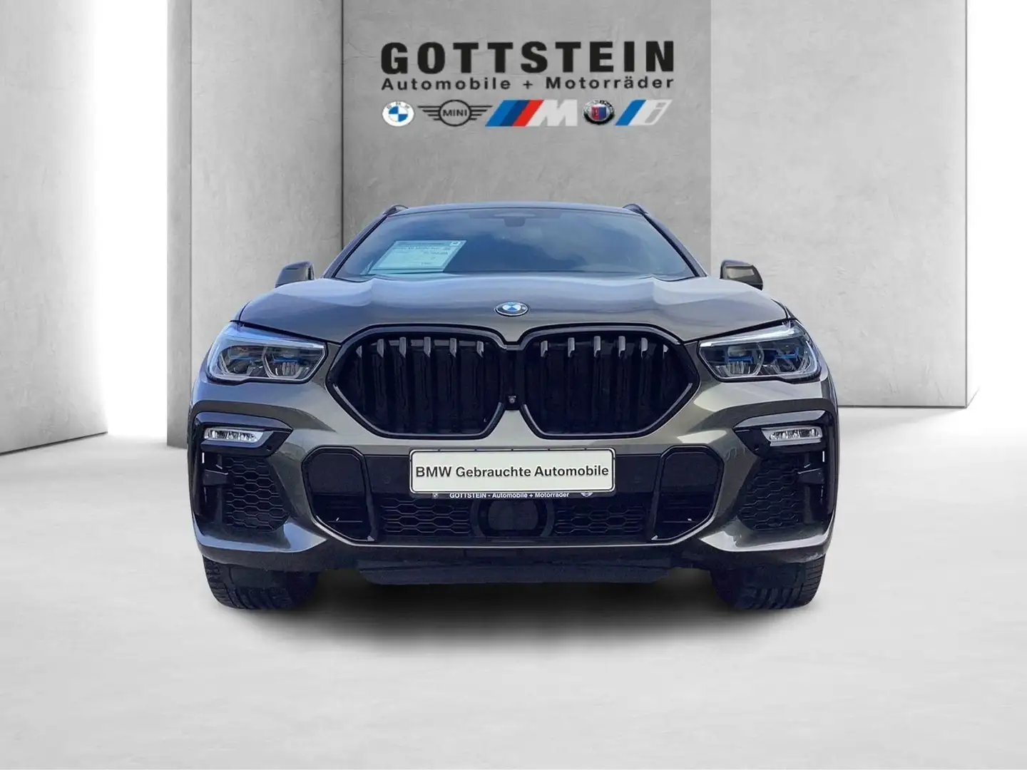 BMW X6 M50d Aut. Head-Up DAB LED Standhzg. RFK AHK Gris - 1