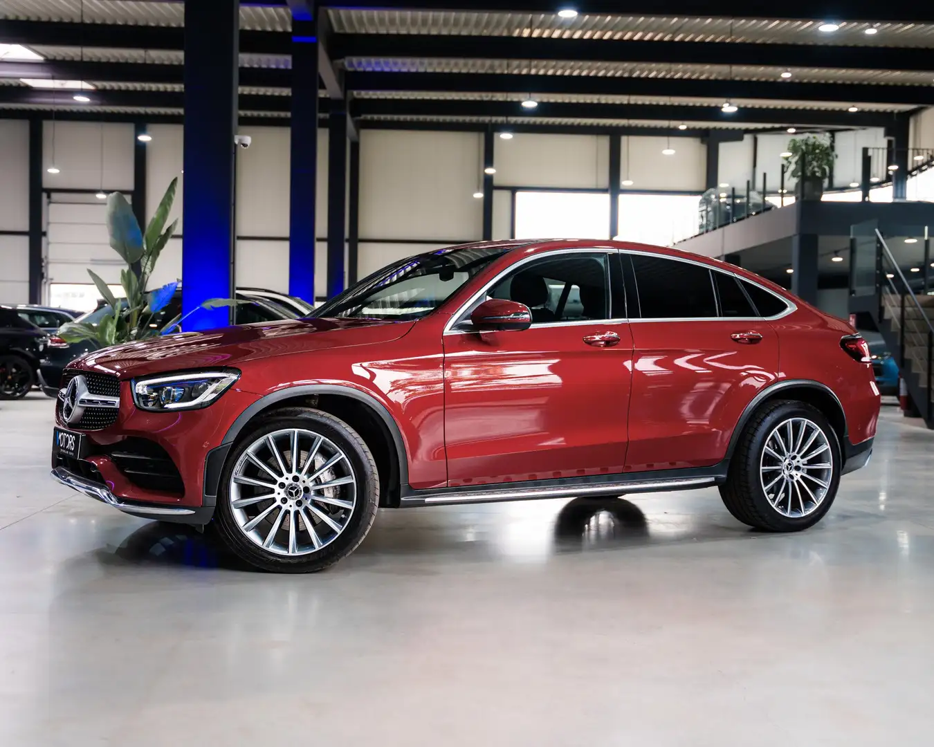 Mercedes-Benz GLC 200 GLC-Coupe 200 d 4Matic AMG Line - Pano -  CC - Rood - 1