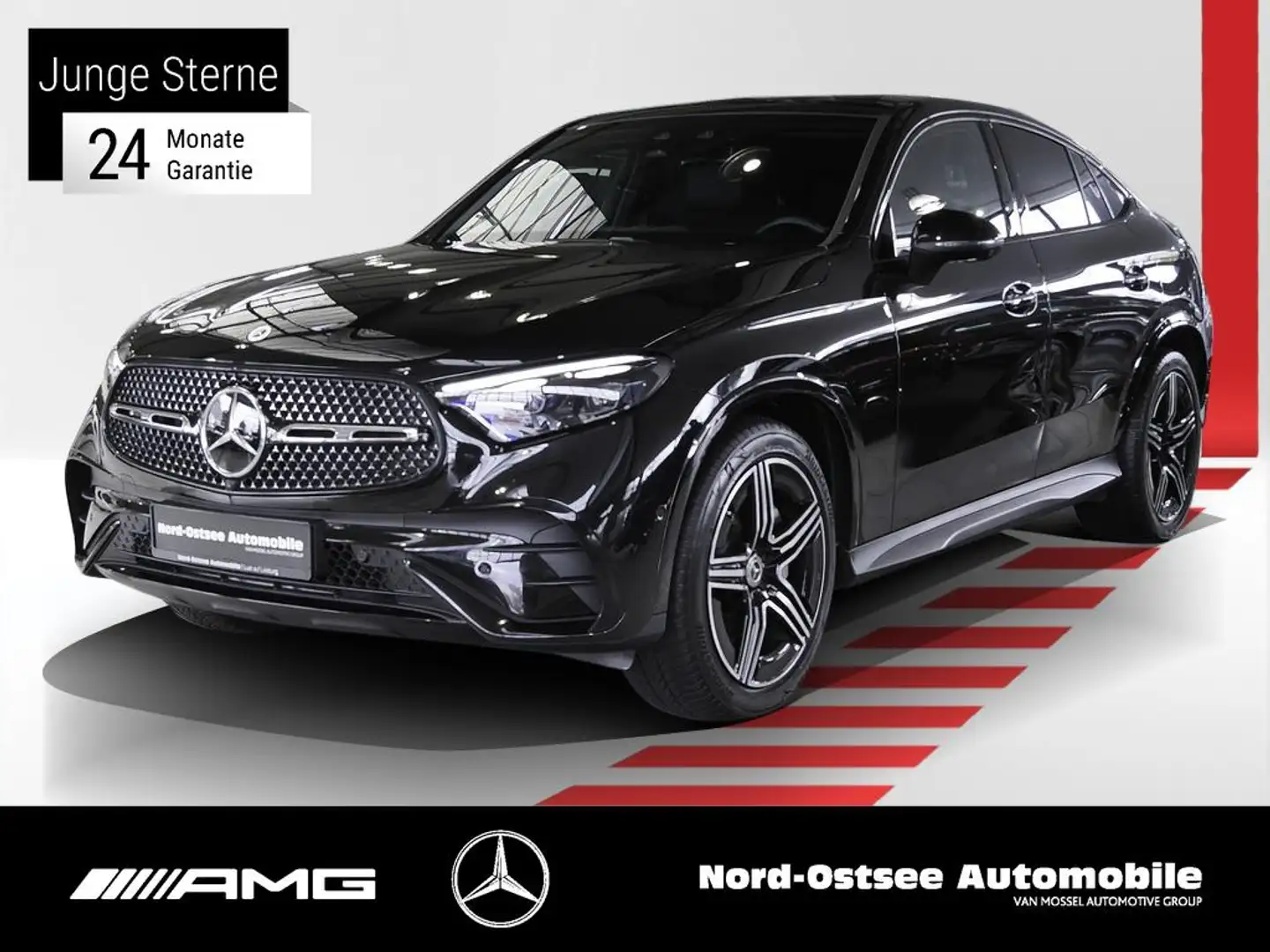 Mercedes-Benz GLC 300 d Coupe´ 4M AMG DISTRONIC 360° PANO NIGHT Noir - 1