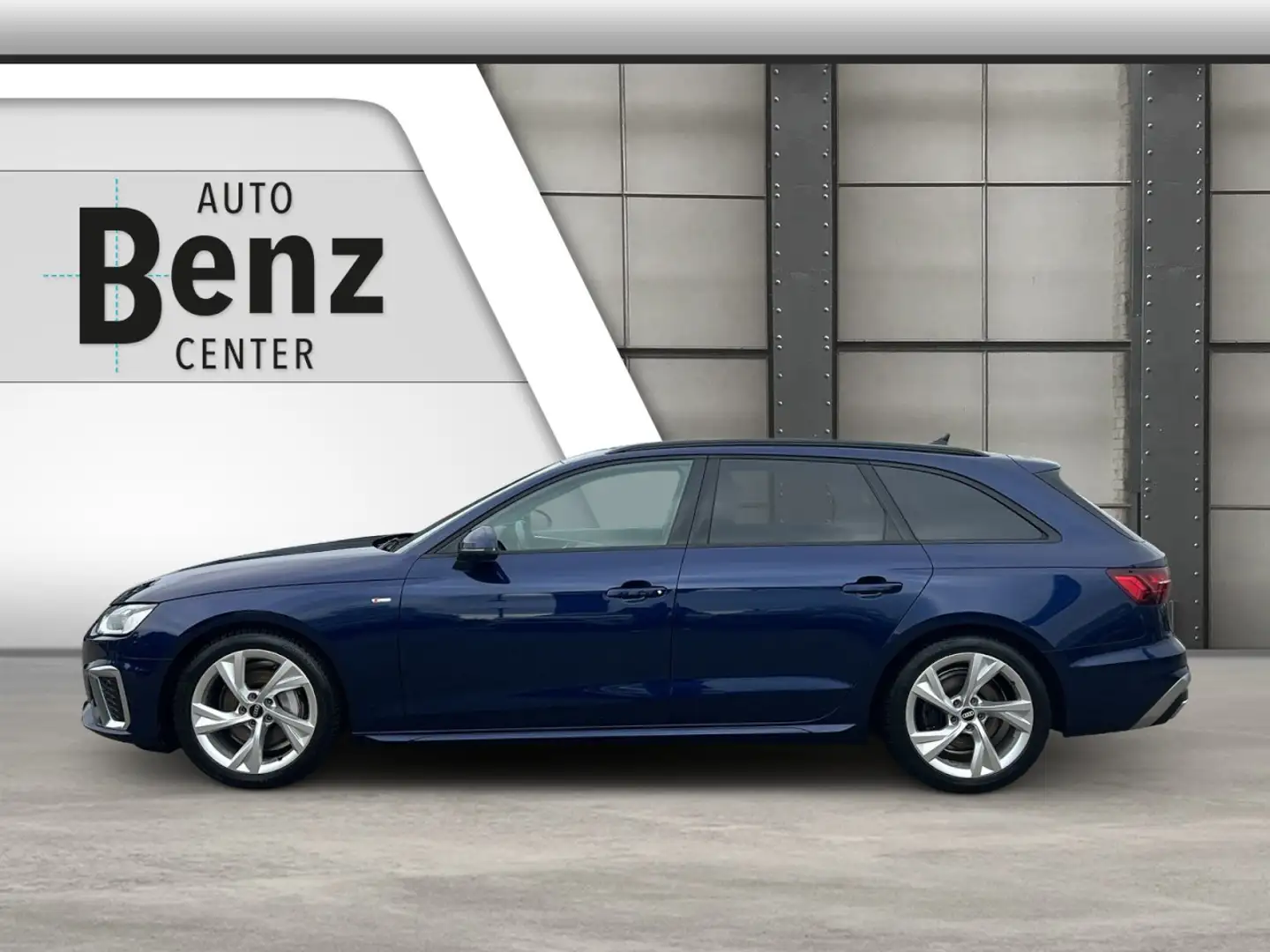 Audi A4 AVANT 40 TFSI S-LINE *NAVI*PANO*MATRIX-LED Klima Blau - 2