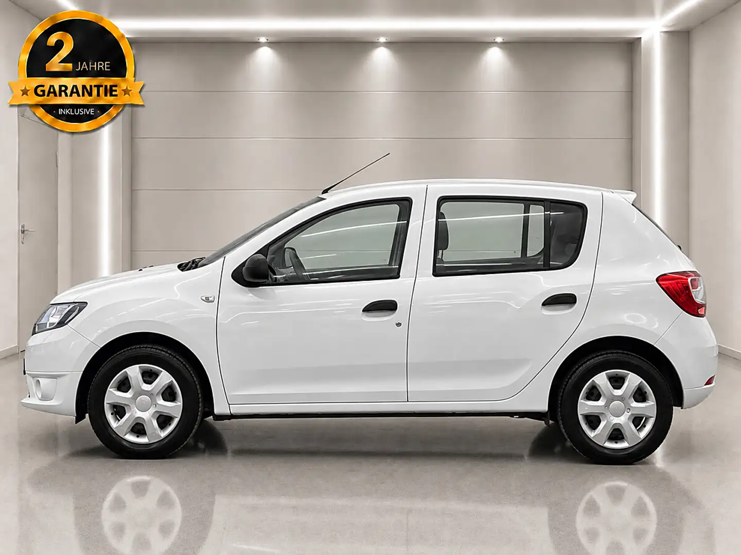 Dacia Sandero Ambiance 1,2 75 PS*GARANTIE 24 MONATE INKLUDIER... Weiß - 2
