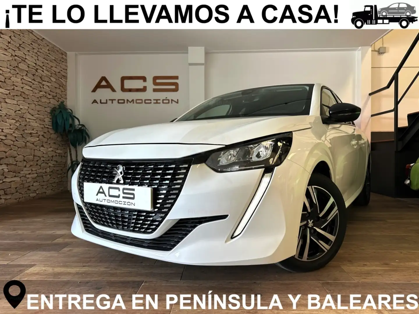 Peugeot 208 1.5 BlueHDi S&S Allure Pack 100 Blanco - 1