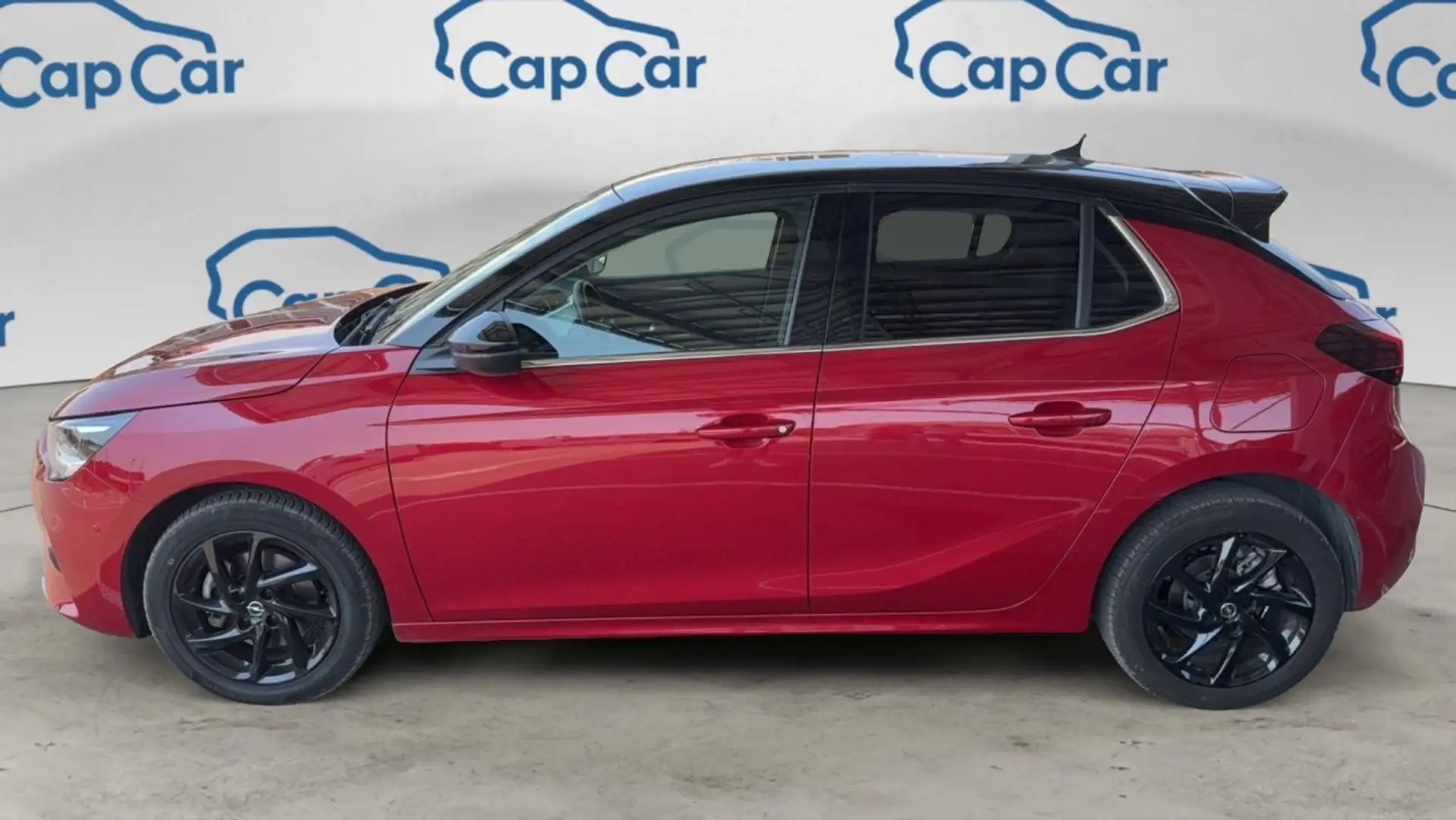 Opel Corsa VI 1.2i Turbo 100 Elegance - Automatique Rouge - 2
