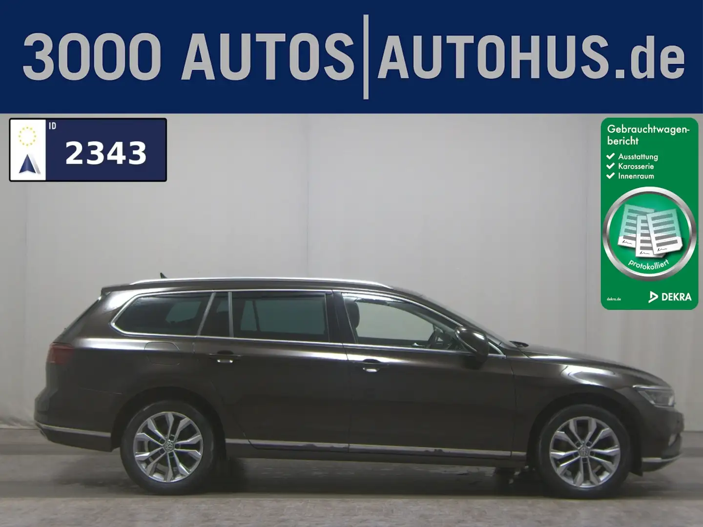 Volkswagen Passat Var. 2.0 TDI Elegance AreaView Memory Ahk Braun - 1