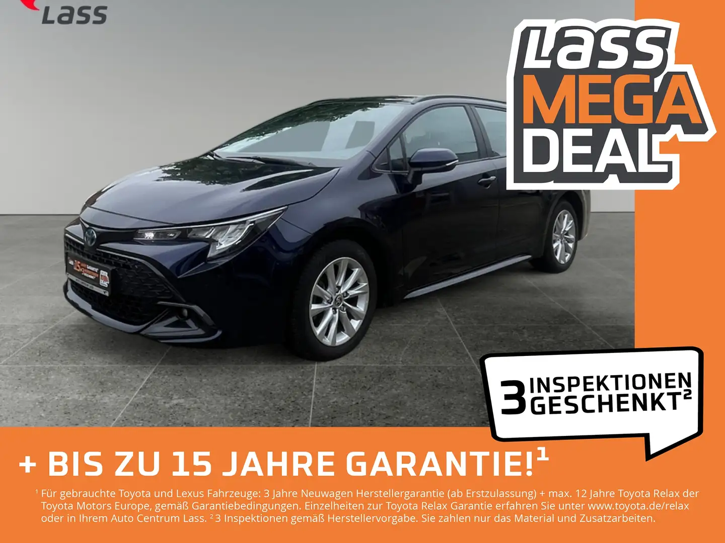 Toyota Corolla TS 1.8 Hybrid Dynamic Shz+Rückfahrkamera Blauw - 1