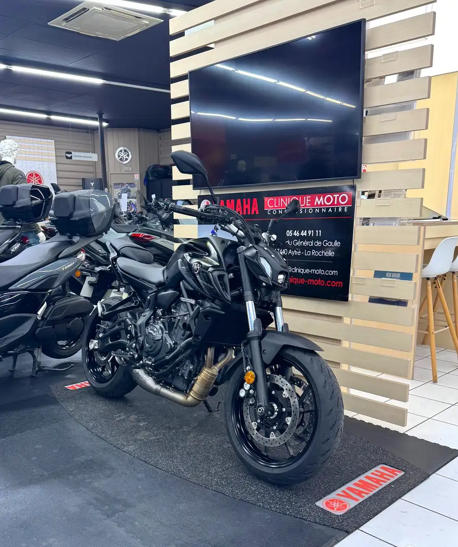 Yamaha MT-07 Zwart - 2