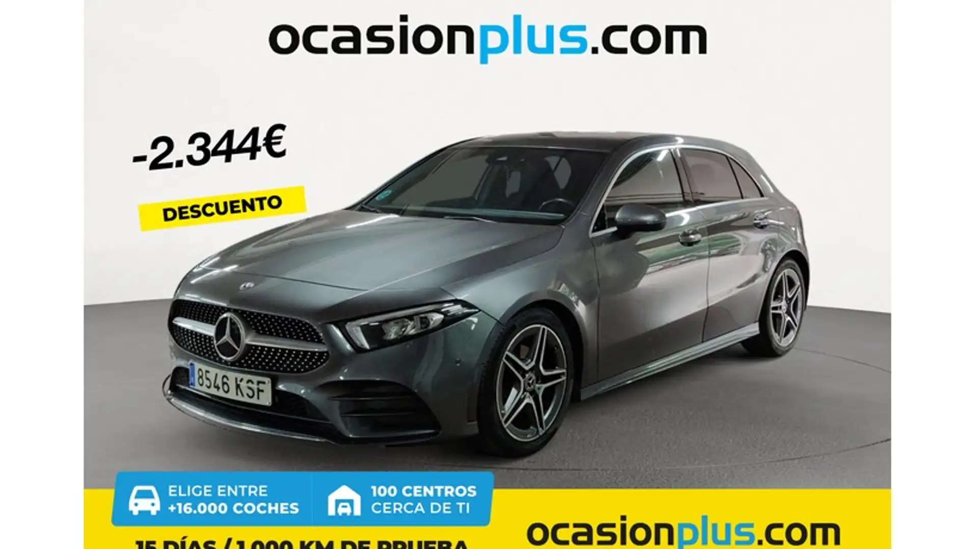 Mercedes-Benz A 180 180d 7G-DCT Gris - 1
