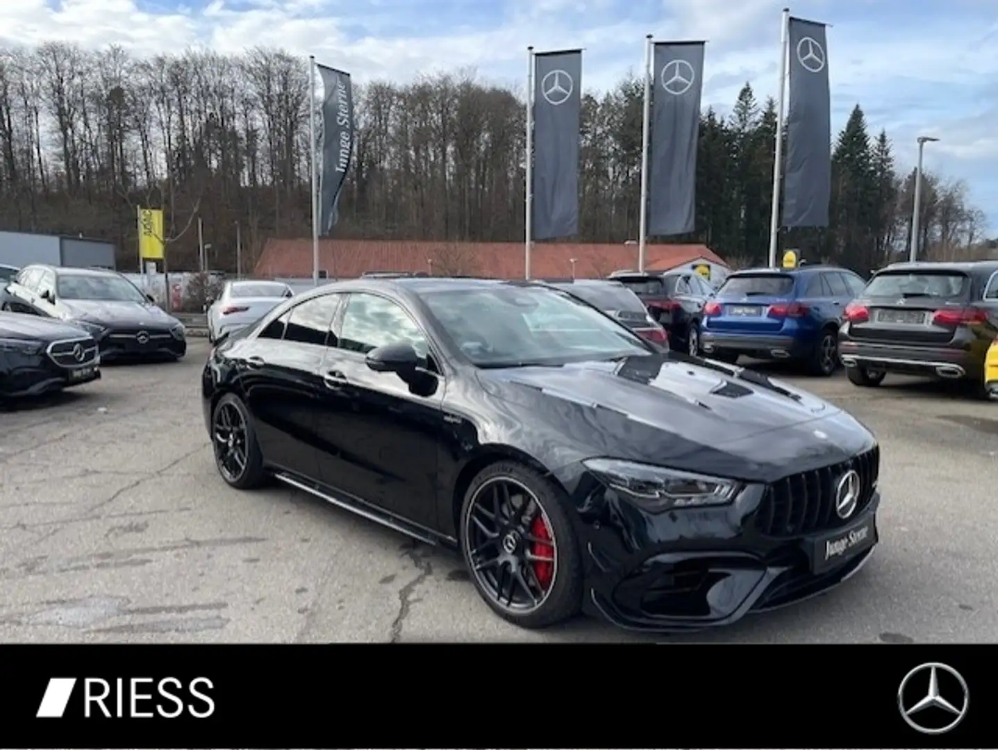 Mercedes-Benz CLA 45 AMG S 4M Cp Aero Night Perf Sitz HUD 19" Nero - 1