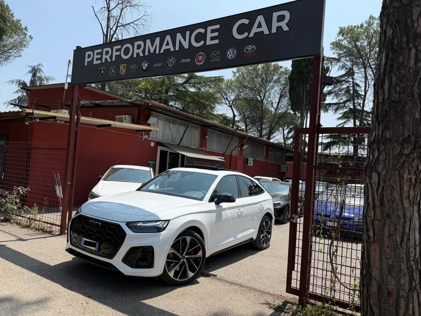 Audi SQ5 SQ5 Sportback 3.0 tdi mhev 48V Sport sline quattro Bianco - 1