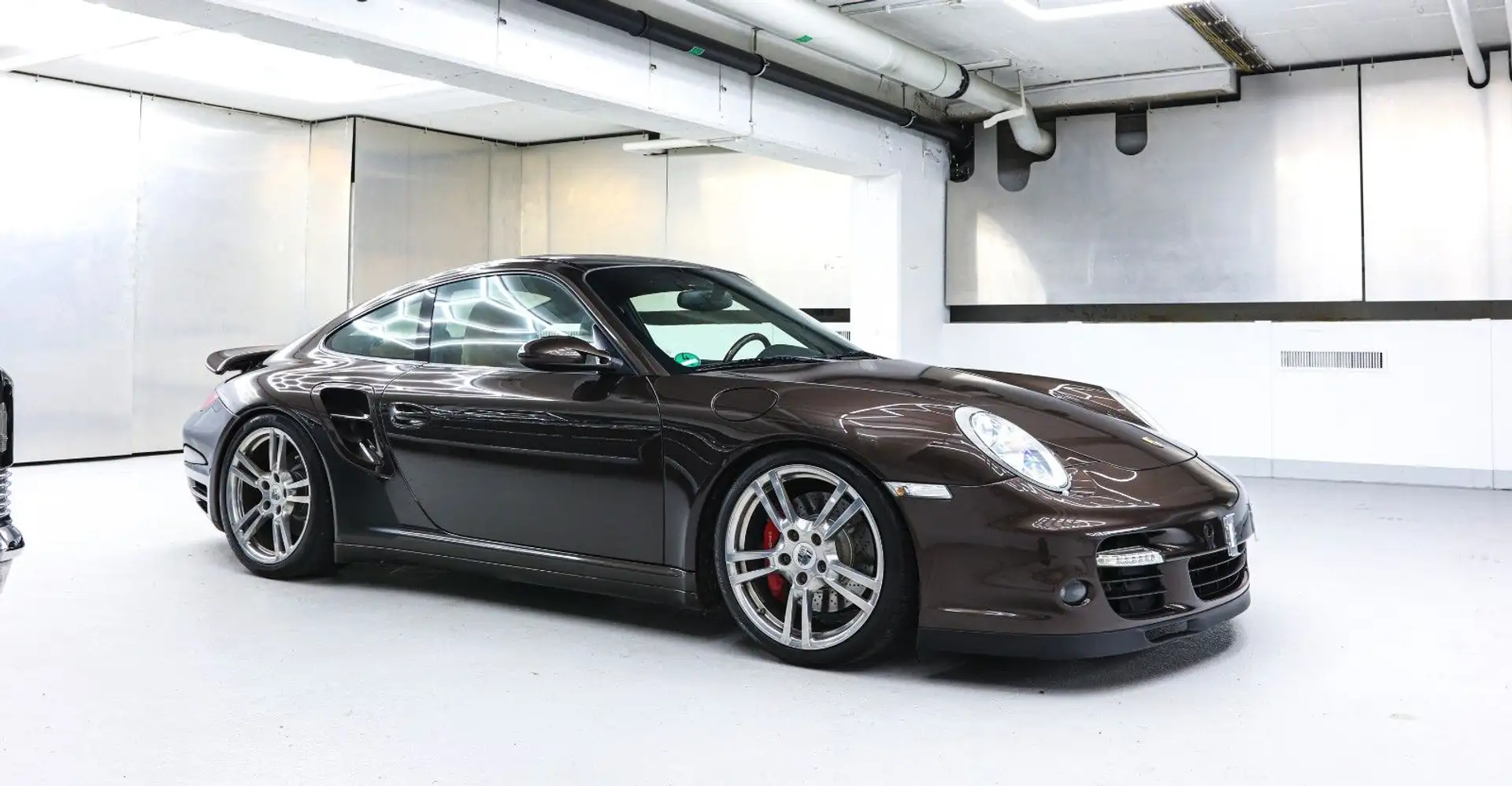 Porsche 997 Turbo Service neu Exclusivoptionen Braun - 2