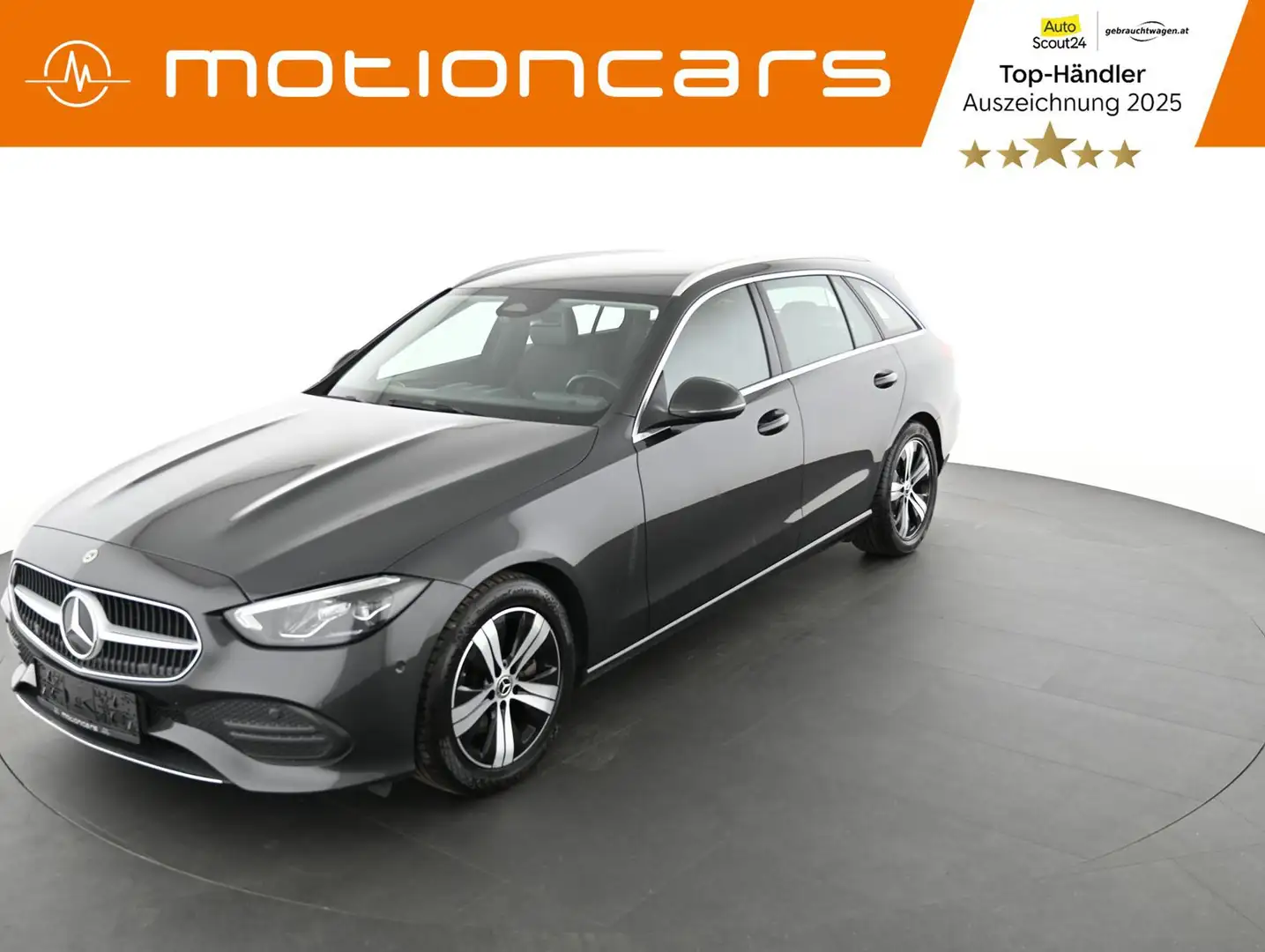 Mercedes-Benz C 220 C-Klasse C 220 d 2.0 Business MHEV Aut. Pickerl N Grau - 1