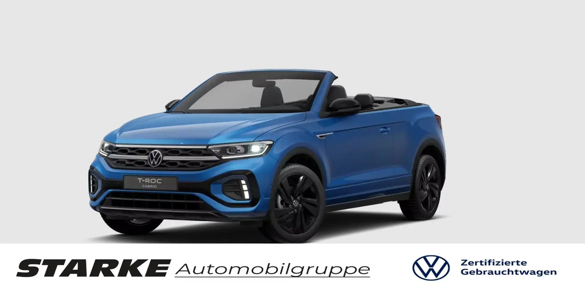 Volkswagen T-Roc Cabriolet 1.5 TSI DSG R-Line Blau - 1