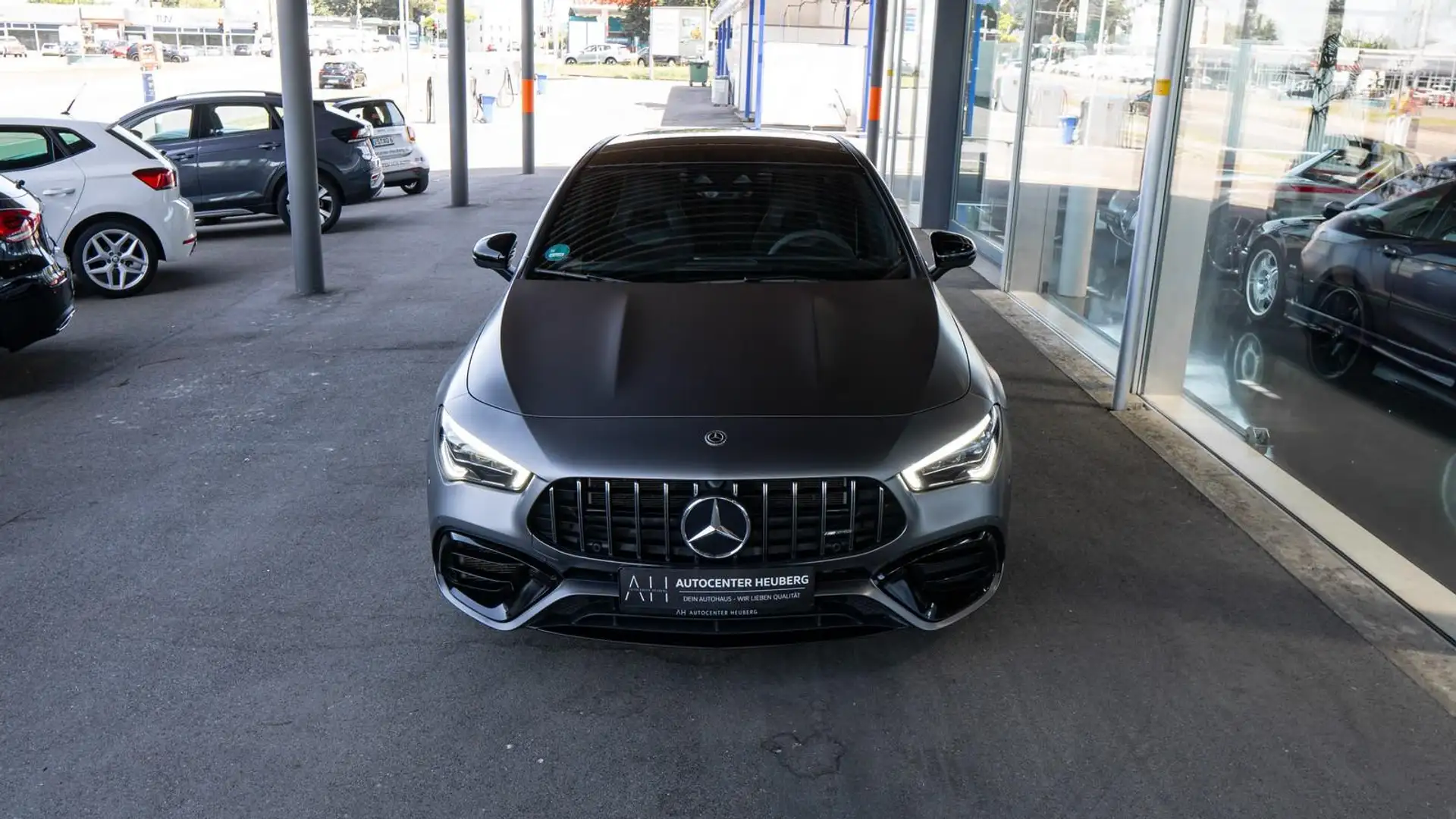 Mercedes-Benz CLA 45 S AMG 4Matic PANO*KAM*SPUR*NIGHT Gris - 2