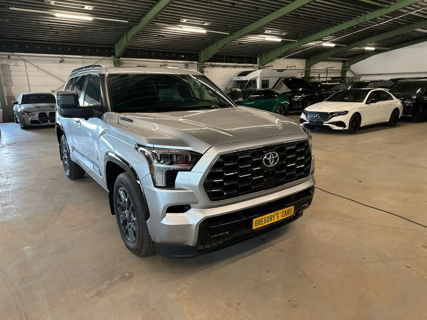 Toyota Sequoia Platinum+2026mod+EUROversion+FULLoption Argento - 2