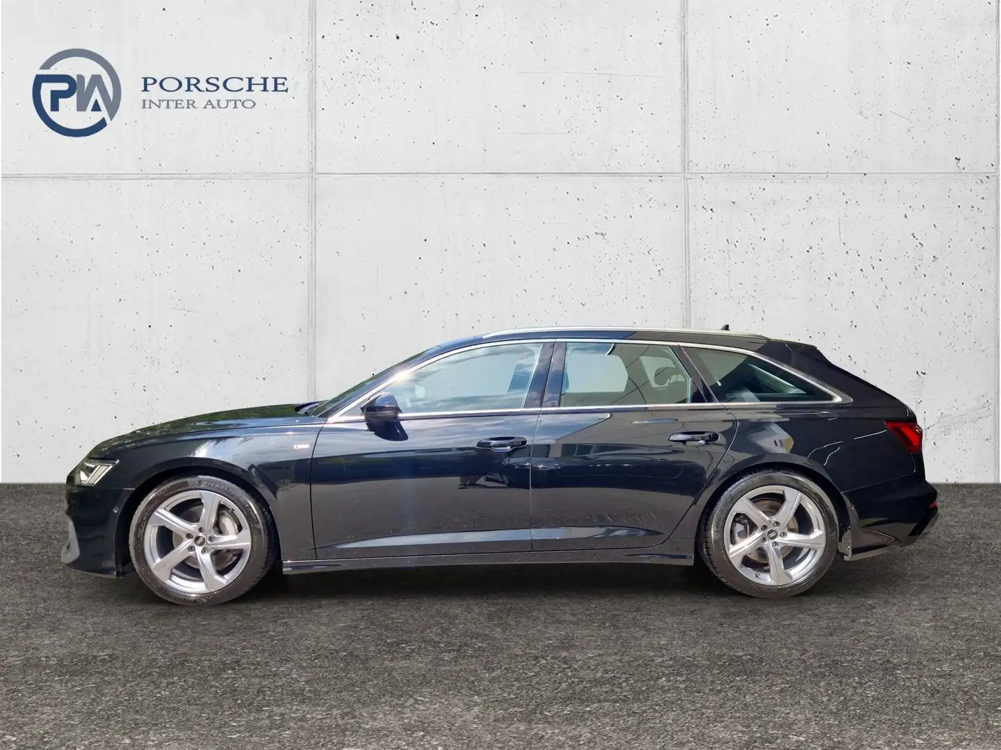 Audi A6 45 TDI quattro S line Schwarz - 2