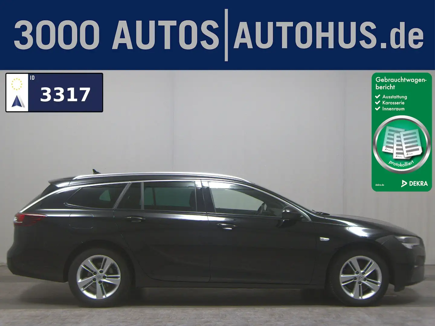 Opel Insignia ST 1.5 D Business Ed. T-Leder Navi LED Noir - 1