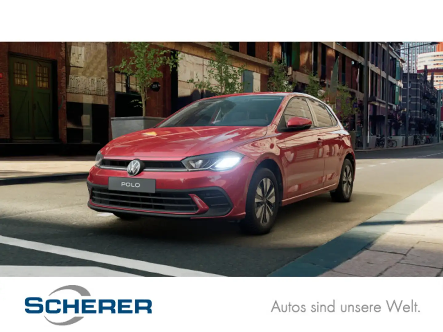 Volkswagen Polo 1.0 TSI LED EINPARKHILFE SITZHEIZUNG Rot - 1