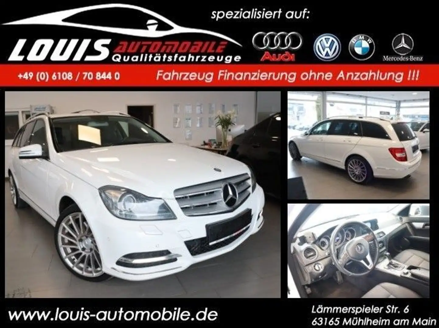 Mercedes-Benz C 350 T Blue Efficiency Avantgarde SCHIEBED./SHZ Blanco - 1