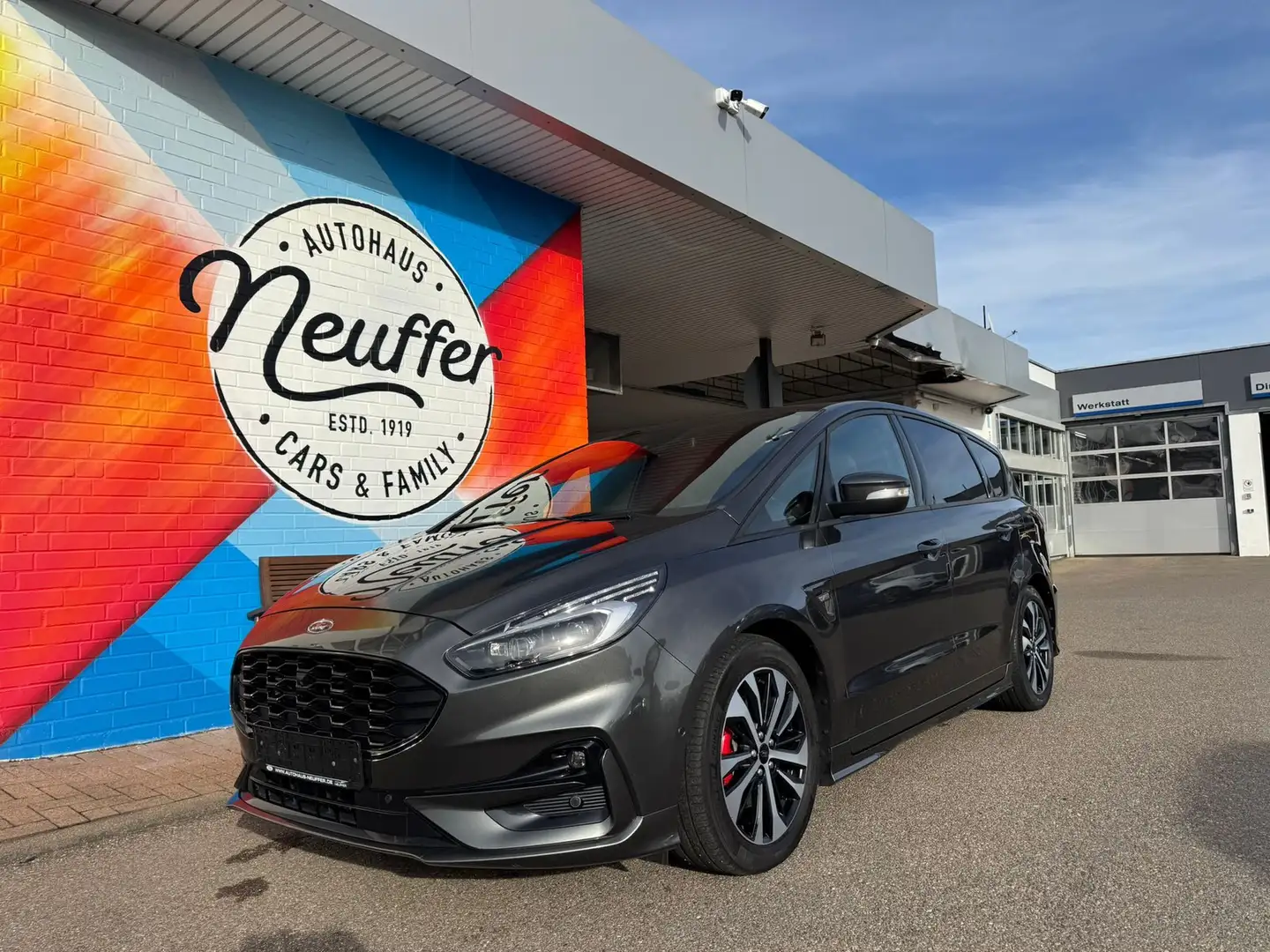 Ford S-Max ST-Line/Automatik/LED/Pano/AHK/Business3 Grau - 1