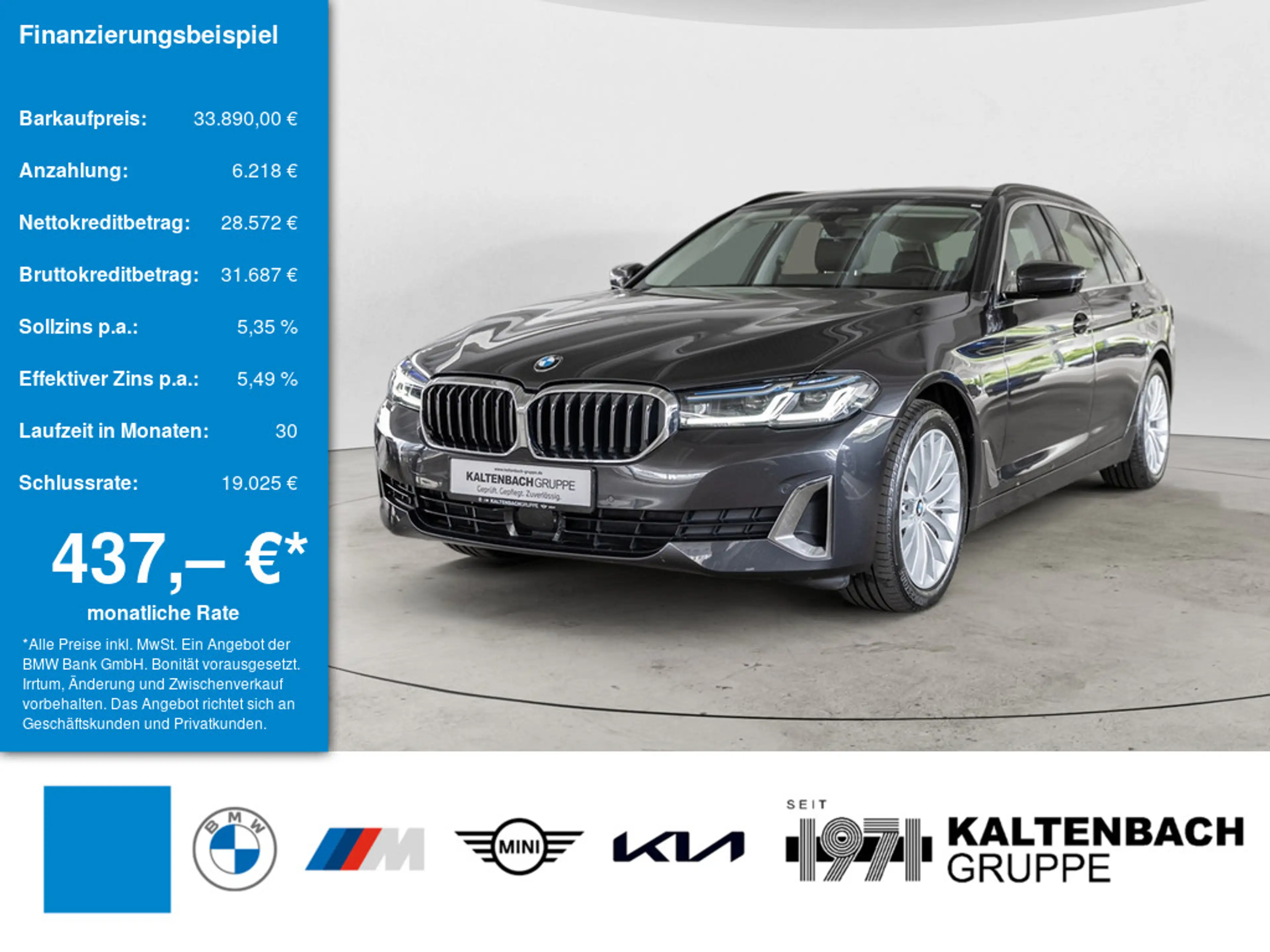 BMW 530 i Touring xDrive Luxury Line FACEL. AHK
