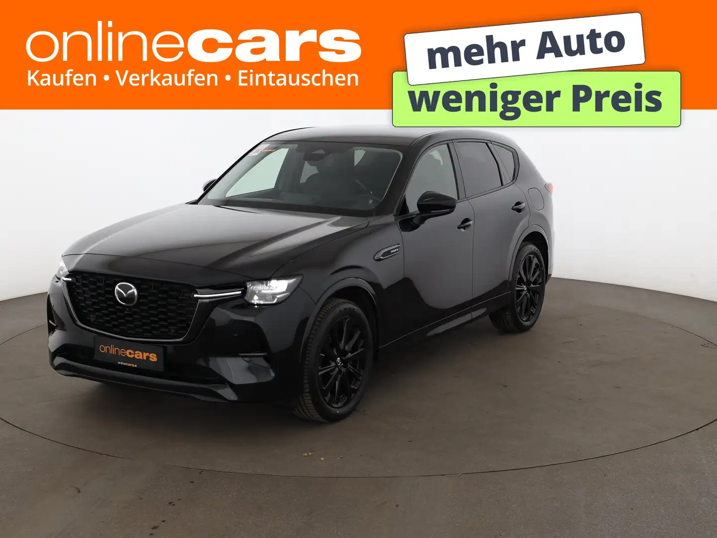 Mazda CX-60 2.5 e-SKYACTIV-PHEV Homura AWD Aut LED BOSE Schwarz - 1