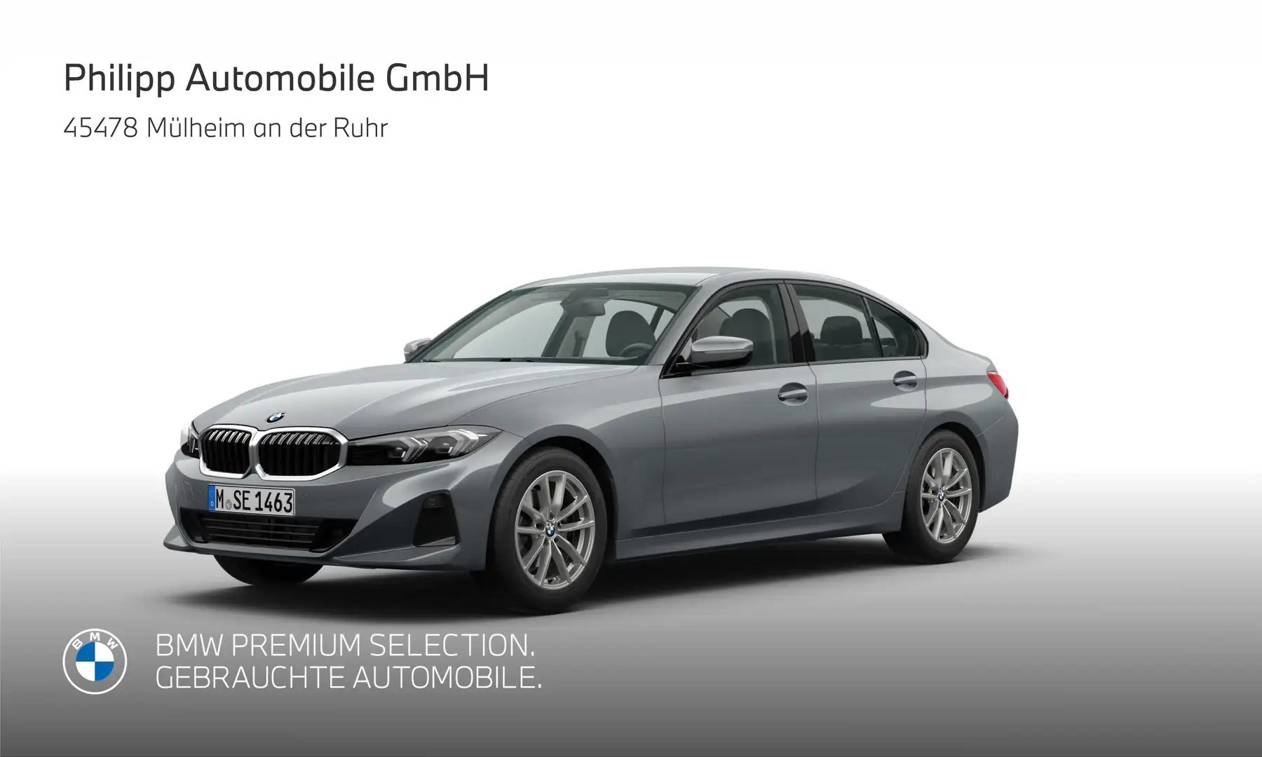 BMW 318 d Limo AHK Keyless SHZ E-Sitze Sport-LL PDC Grau - 1