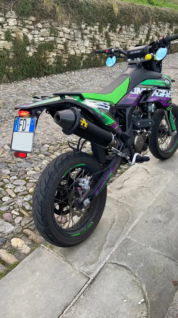 KL Motors XKE Motard Motard Verde - 1